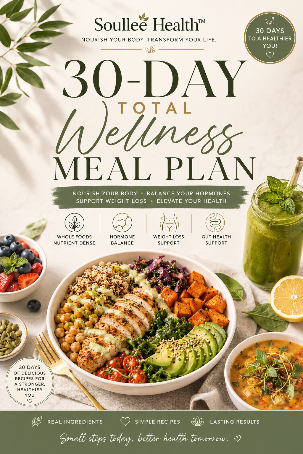 30-Day Total Wellness Meal Plan