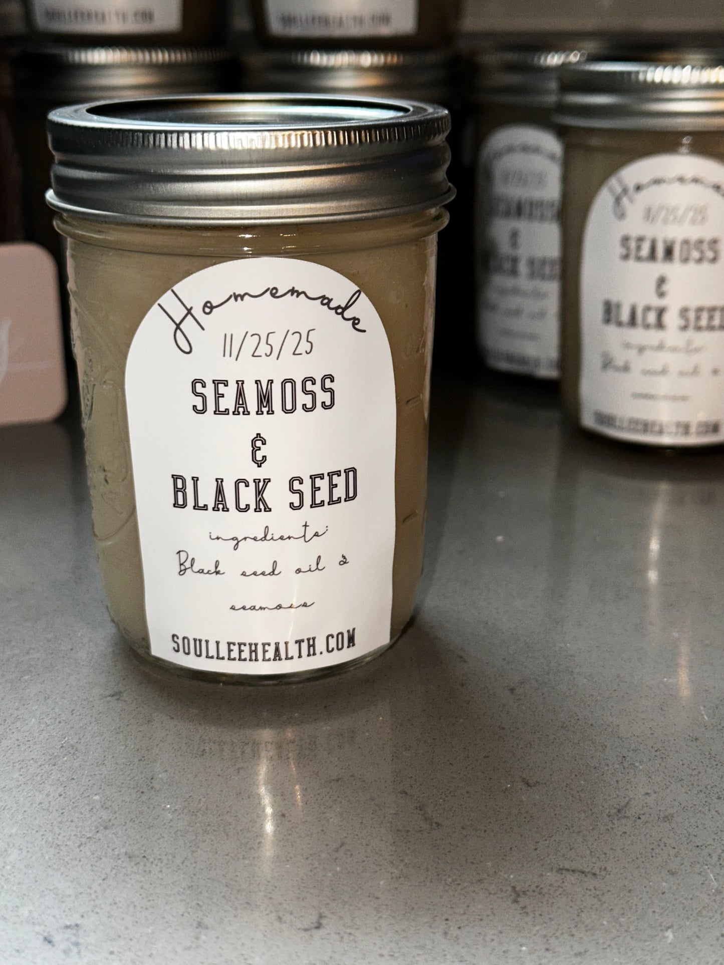 Sea Moss & Black Seed Oil