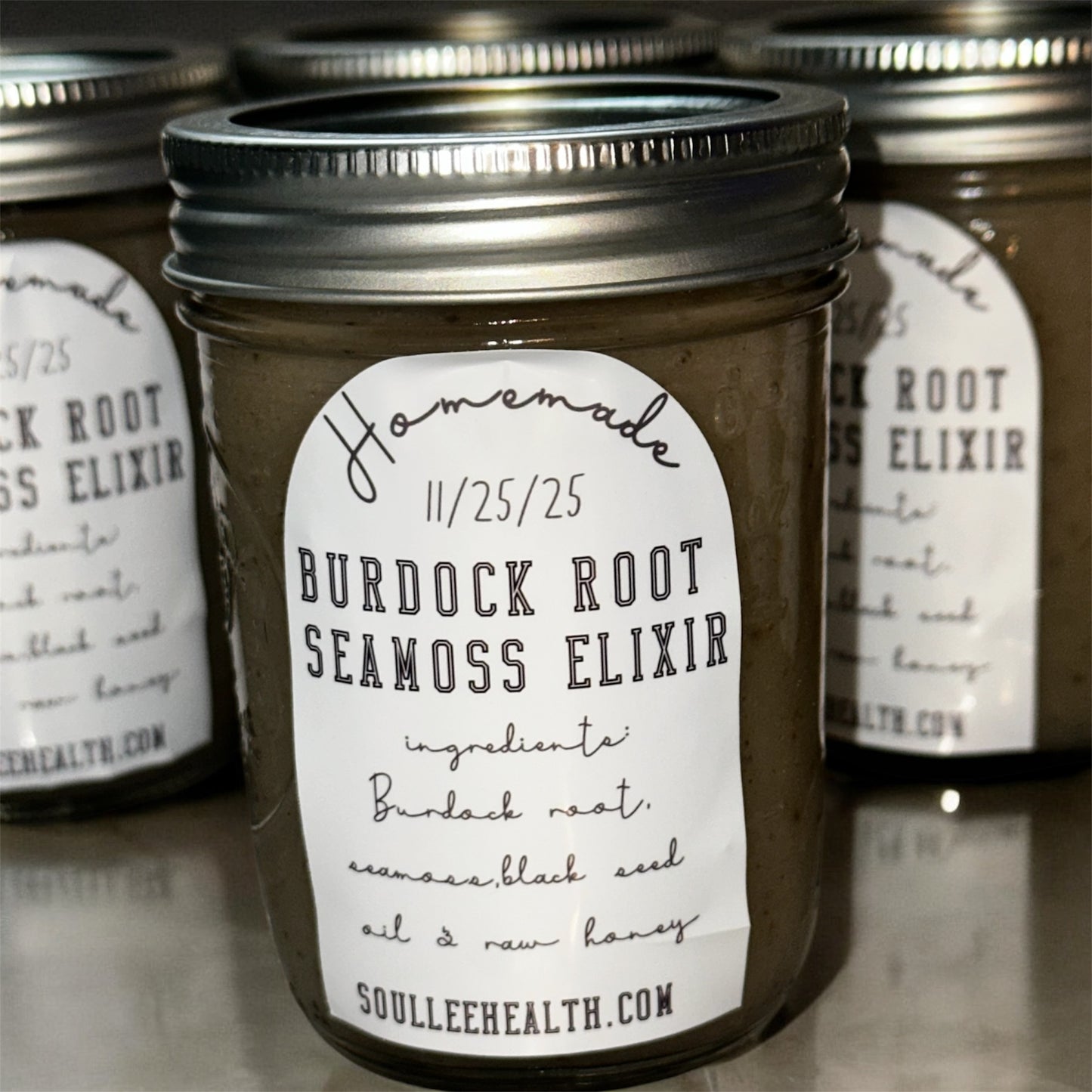 Burdock Root Seamoss Elixir