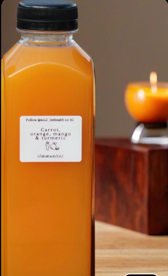 Carrot, Orange, Mango Turmeric(16oz)
